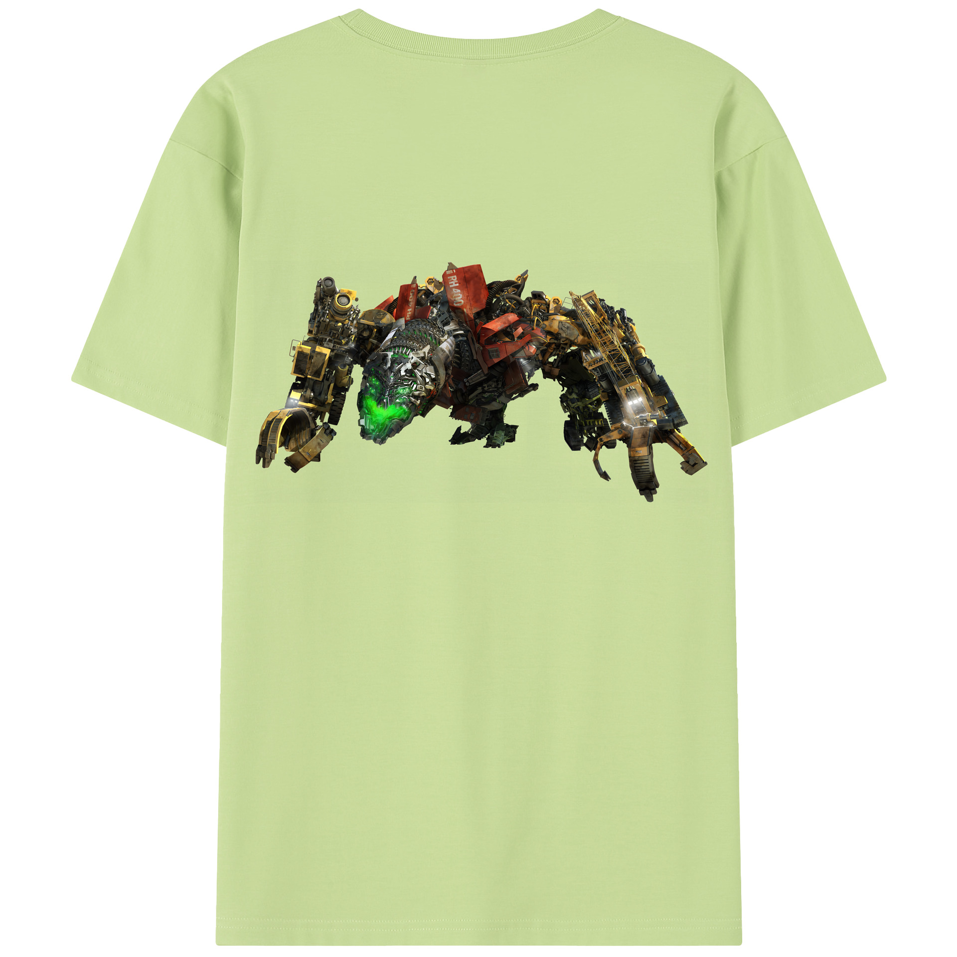 （画像用） Transformers トランスフォーマー 綿100％半袖Tシャツ（背面プリント）